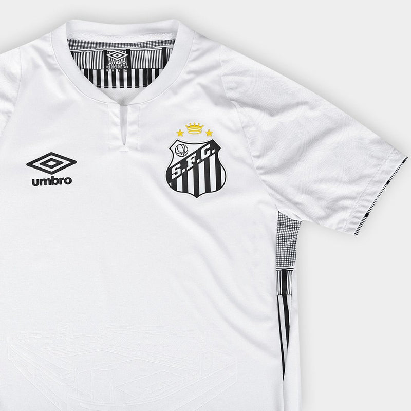 Camisa Santos 2024/25 Estreia Neymar - Masculina Patrocínios
