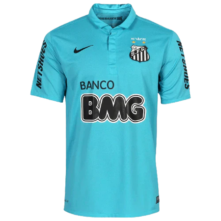 Camisa Santos Third 2011/13 Retrô - Azul